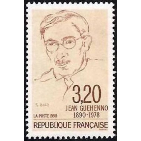 n°2641 3F20 Jean Guéhenno