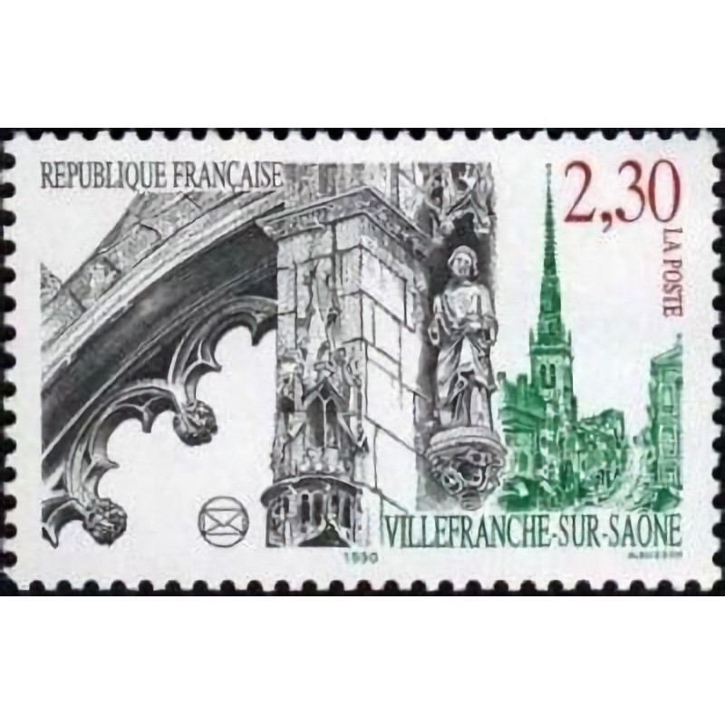 n°2647 2F30 Congrès de la fédération sociétés philatéliques à Villefranche-sur-Saône