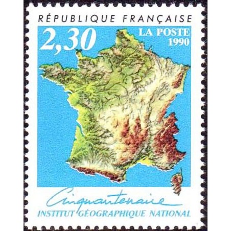 n°2662 2F30 Institut géographique national