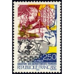 n°2670 2F50 Création des départements
