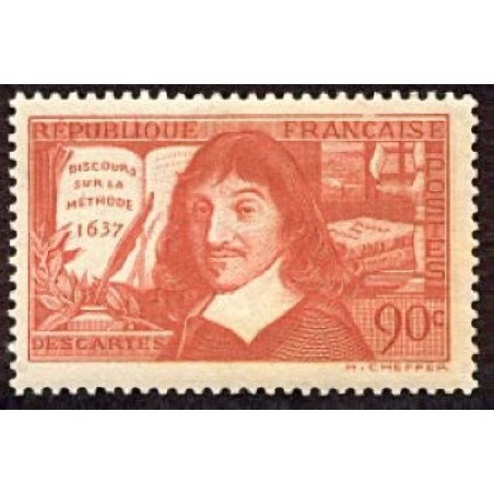 n°341 90c. René Descartes