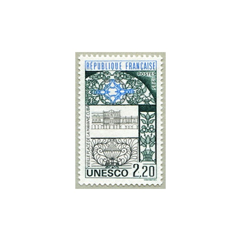 S89 2F20 UNESCO Vieille place de la Havane