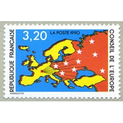 S105 3F20. Carte de l'Europe