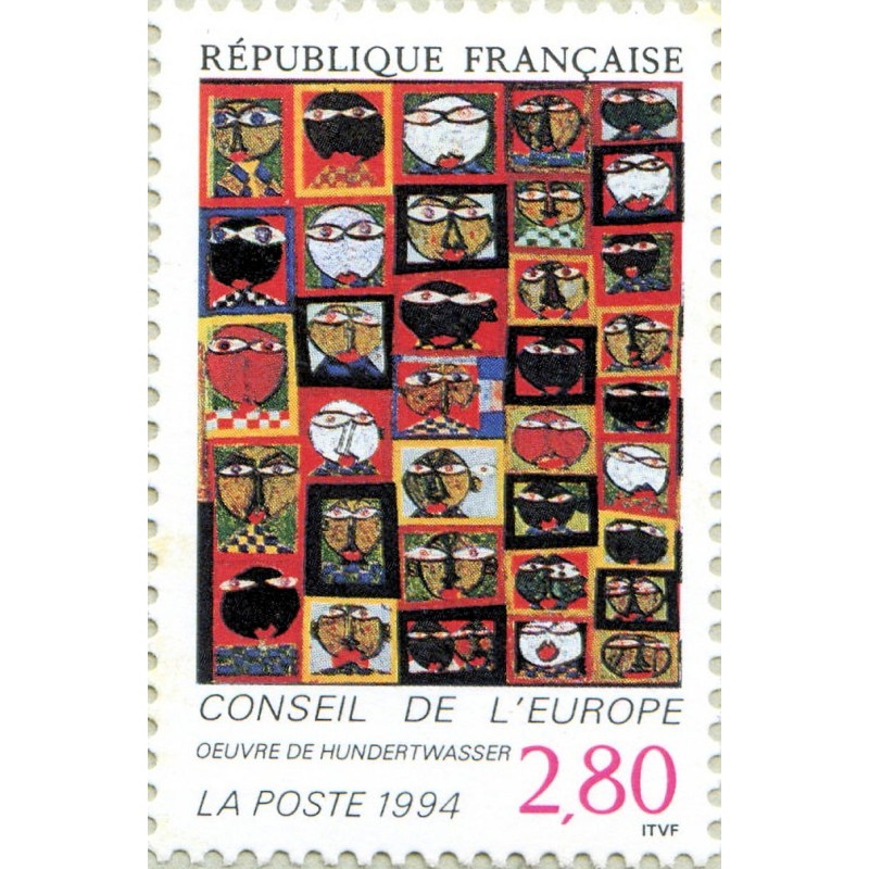 S112 2F80 Oeuvre de Hundertrewasser