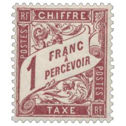 Taxe 40A 1F Lilas-blanc