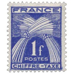 Taxe 70 1F. type Gerbes