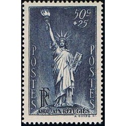 n°352 50c.+25c. Bartholdi