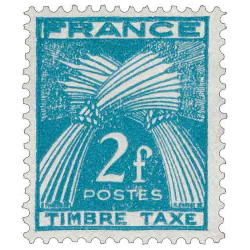 Taxe 82 2F type Gerbes