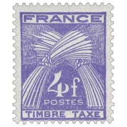 Taxe 84 4F type Gerbes