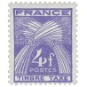 Taxe 84 4F type Gerbes