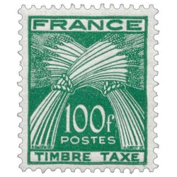Taxe 89 100F type Gerbes