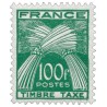 Taxe 89 100F type Gerbes
