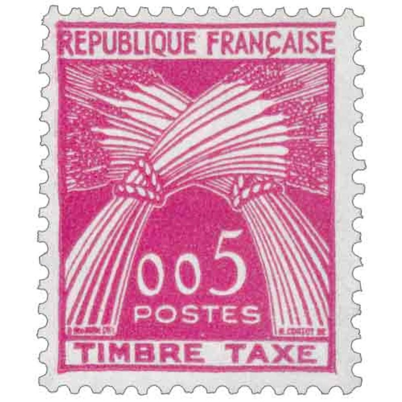Taxe 90 0,05 type Gerbes