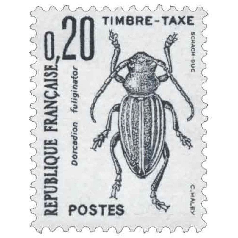 Taxe 104 0F20. Coléoptères
