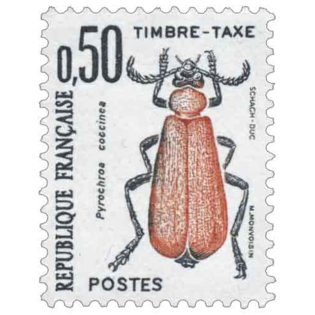 Taxe 105 0F50. Coléoptères