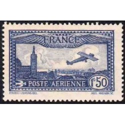 PA n°6 Avion survolant Marseille