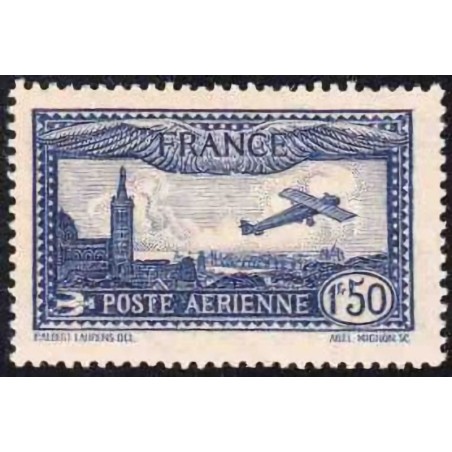 PA n°6 Avion survolant Marseille