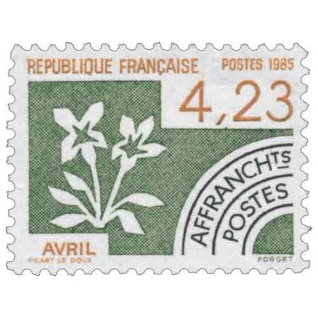 Préo 189 4F23 Les mois de l'année