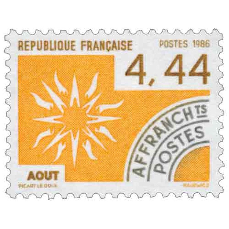 Préo 193 4F44 Les mois de l'année