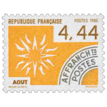 Préo 193 4F44 Les mois de l'année