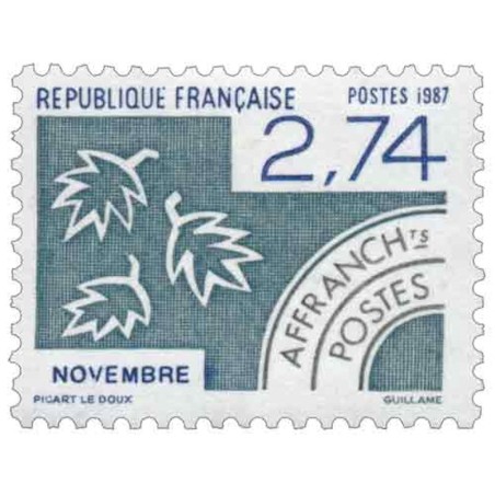 Préo 196 2F74 Les mois de l'année