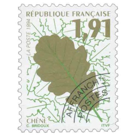Préo n°232 1F91 Feuilles d'arbres