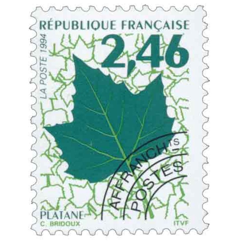 Préo n°232 1F91 Feuilles d'arbres