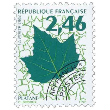 Préo n°232 1F91 Feuilles d'arbres