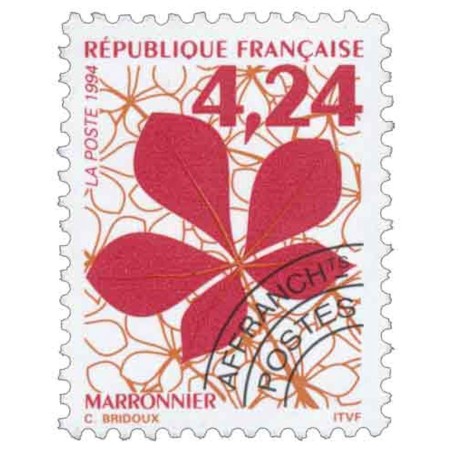 Préo n°234 4F24 Feuilles d'arbres