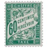 Taxe n°38 60c. type Duval
