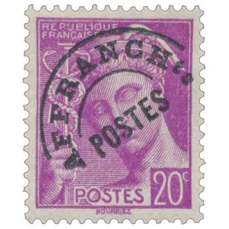 Préo 78 20c. type Mercure