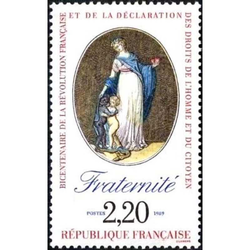 n°2575 2F20 Fraternité