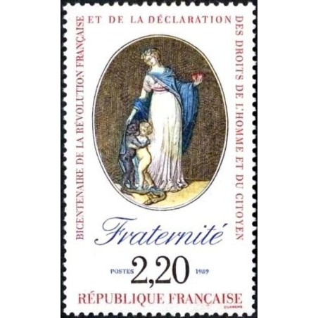 n°2575 2F20 Fraternité