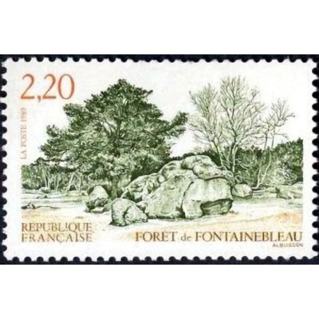 n°2586 2F20 Forêt de Fontainebleau