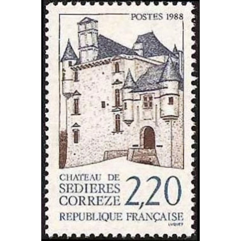 n°2546 2F20 Château de Sédières