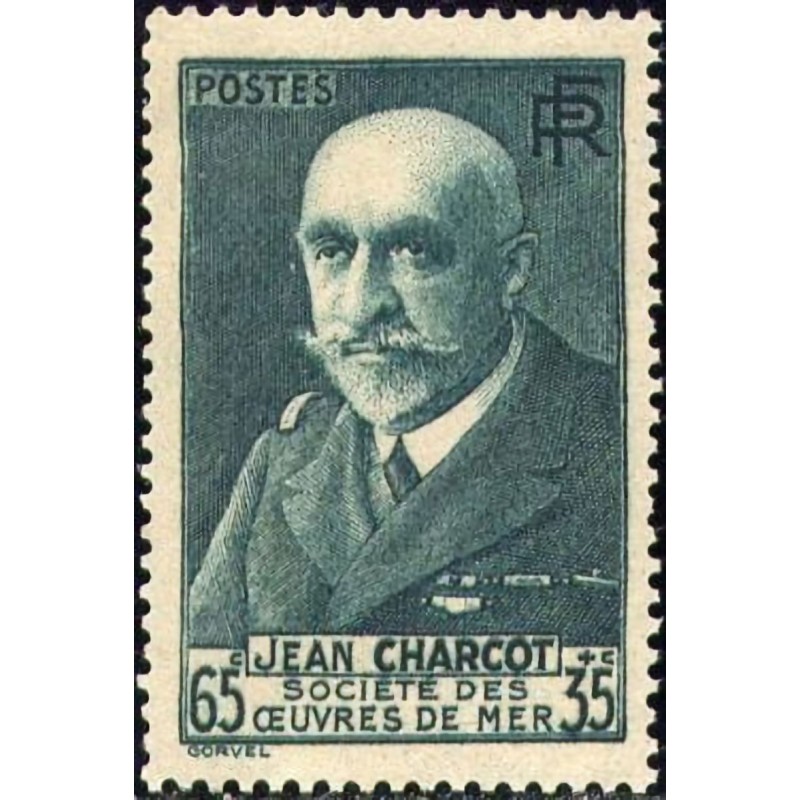 n°377 65c.+35c. Jean Charcot