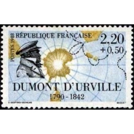 n°2522 2F20+0F50 Dumont D'Urville
