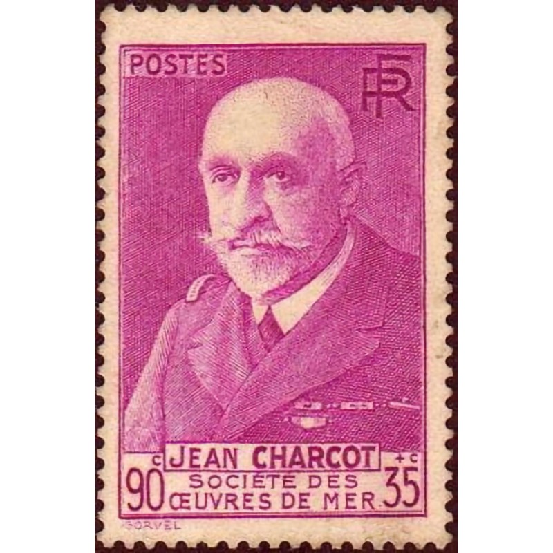 n°377 65c.+35c. Jean Charcot
