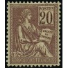 n°113 20c. type Mouchon