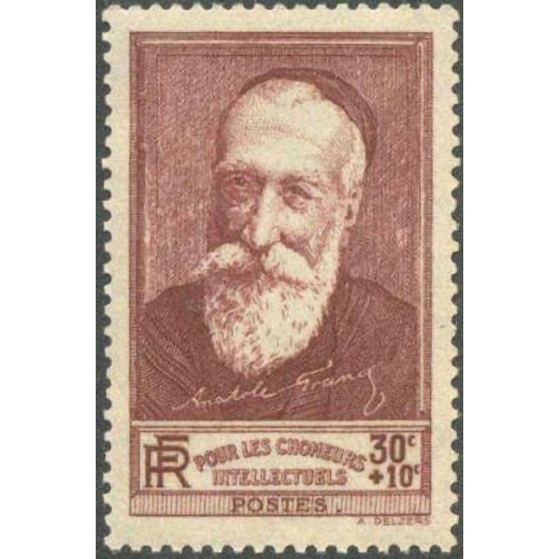 n°380 30c+10c. Anatole France