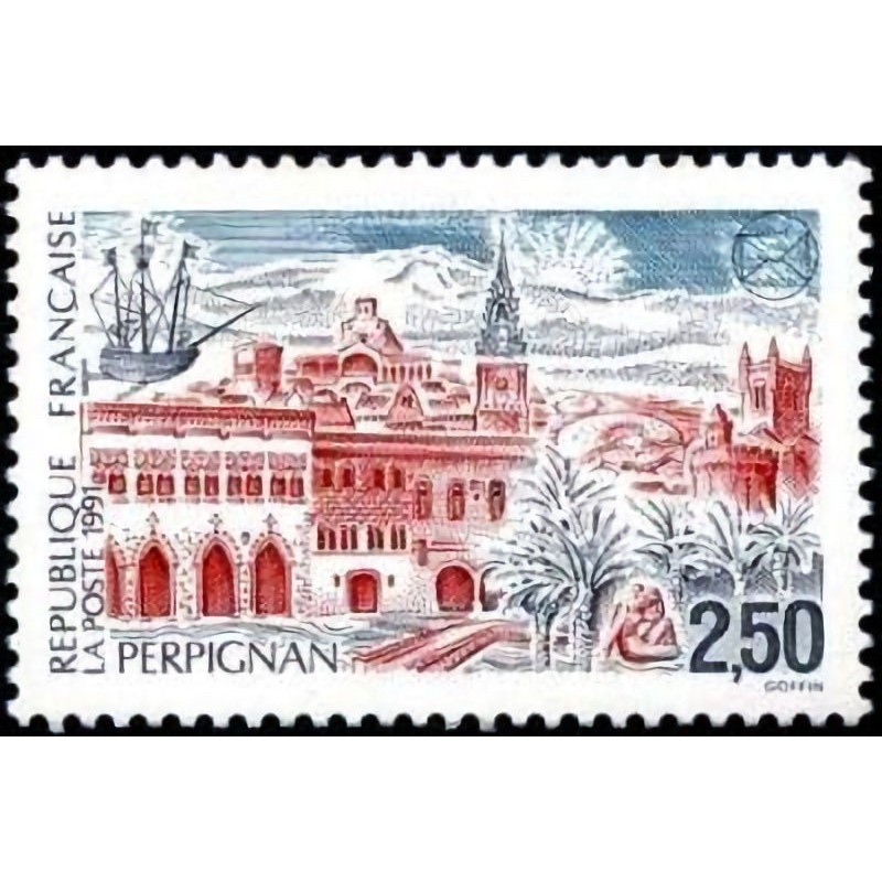 n°2698 2F50 Congrès des sociétés philatéliques à Perpignan