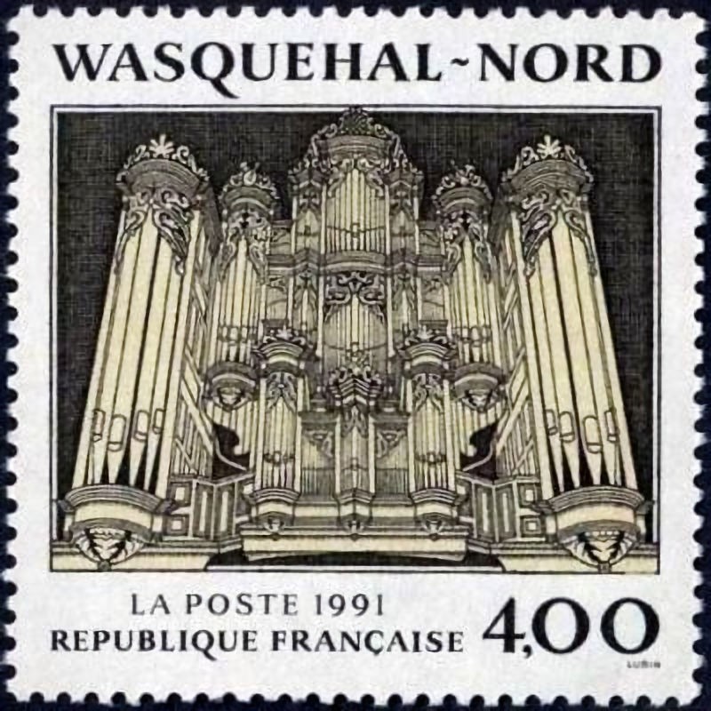 n°2706 4F. Orgue de Wasquehal