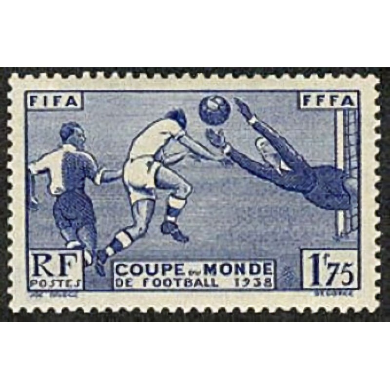 n°396 1F75c 3ème coupe du monde de football
