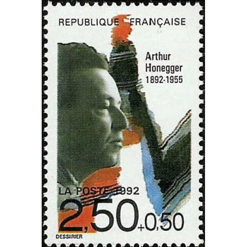 n°2750 2F50+0F50 Arthur Honegger