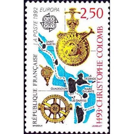 n°2755 2F50 Europa 1992 Christophe Colomb