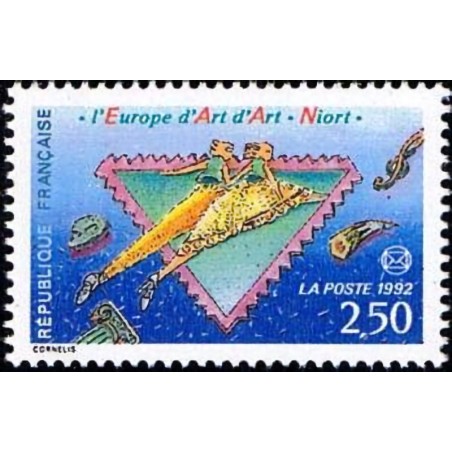 n°2758 2F50 Congrès de la fédération des sociétés philatéliques à Niort
