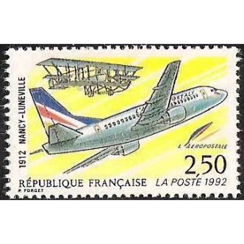 n°2778 2F50 1ère liaison aérienne Nancy-Lunéville