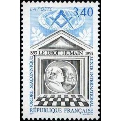 n°2796 3F40 Centenaire du droit humain