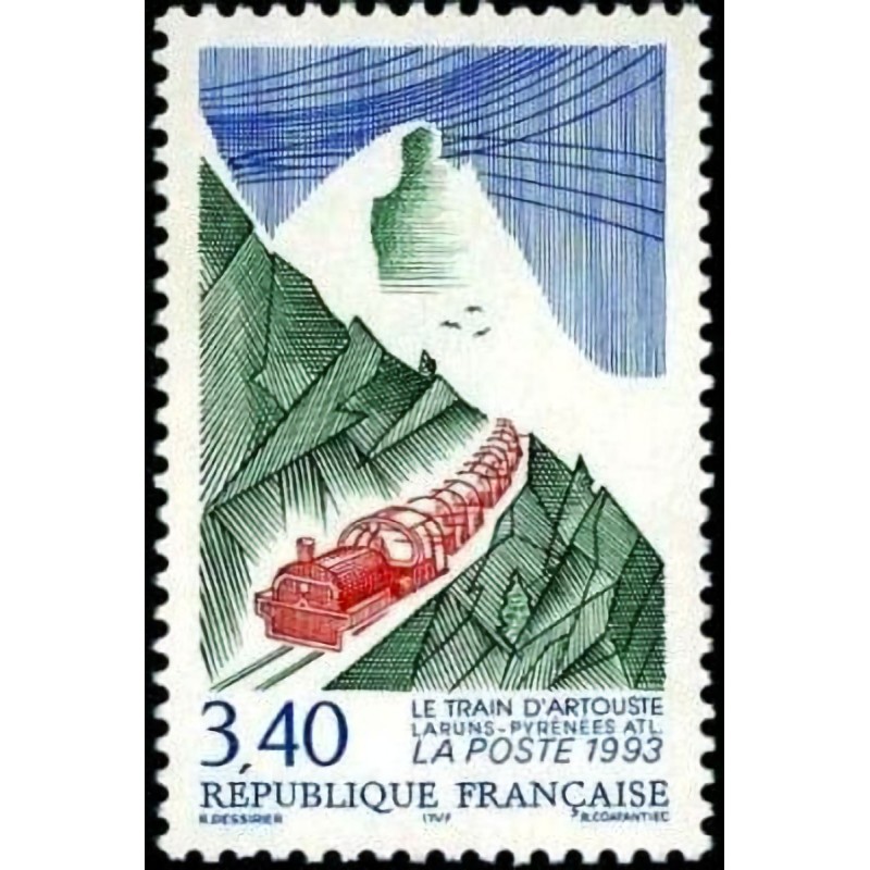 n°2816 3F40 Petit train d'Artouste
