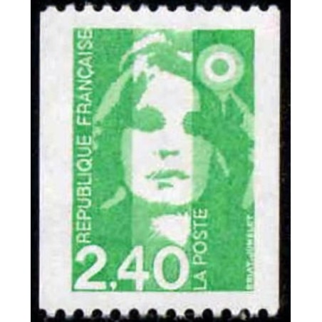 n°2823 2F40 Marianne du bicentenaire (roulette)